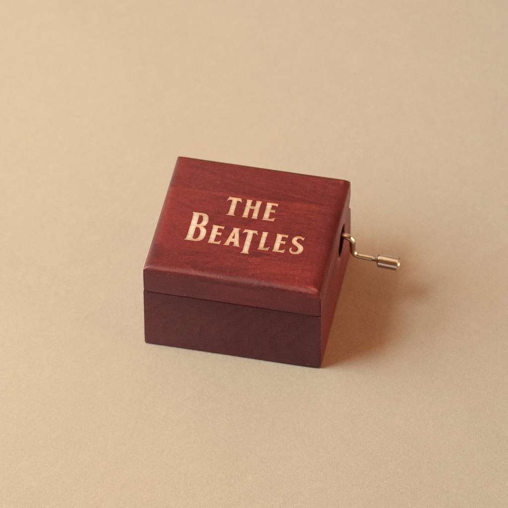 Lacquered The Beatles Music Box