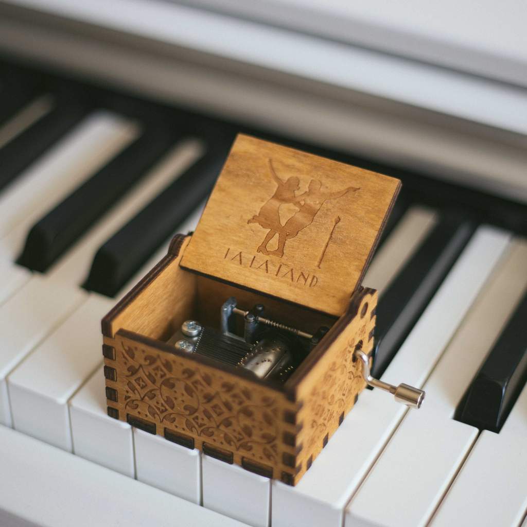Engraved La La Land Music box