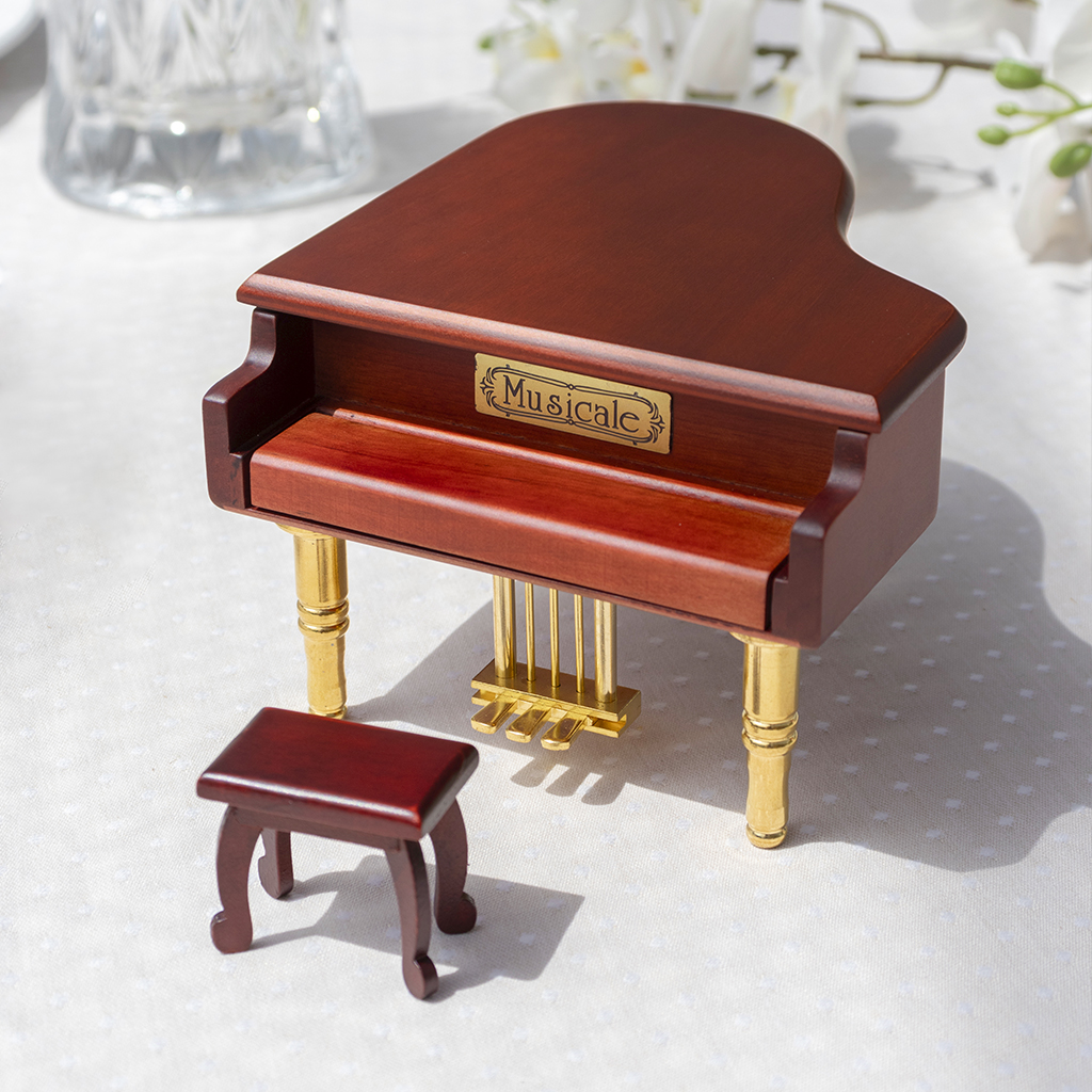 Caoba piano music box