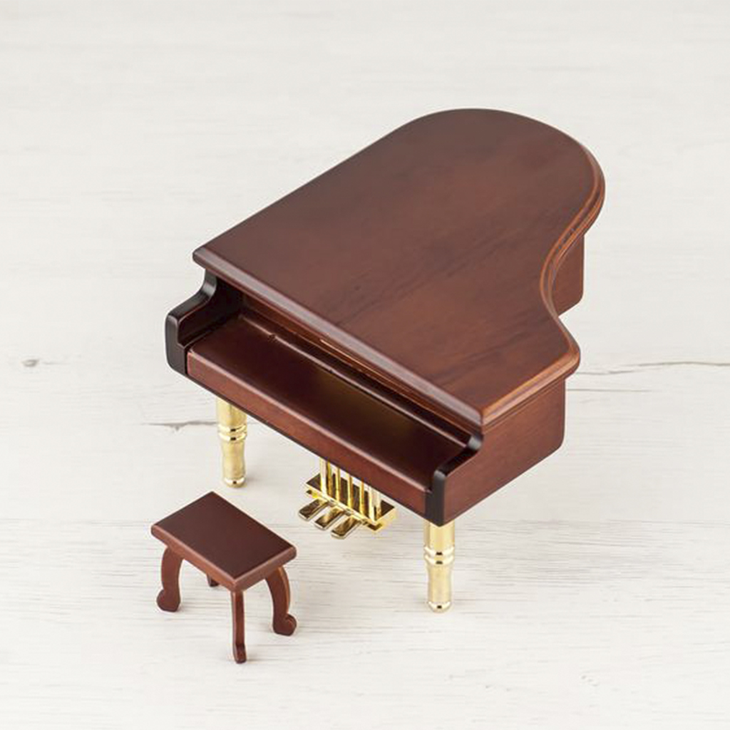 Caoba piano music box